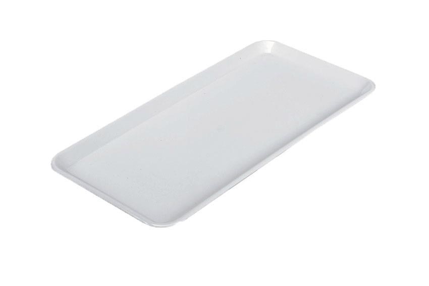 PLATEAU ABS 400X200 MM BLANC L2G 30 049 0200